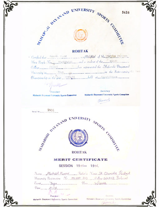 By Maharashi Dayanand University
