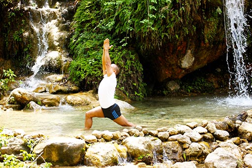 Asana in Water