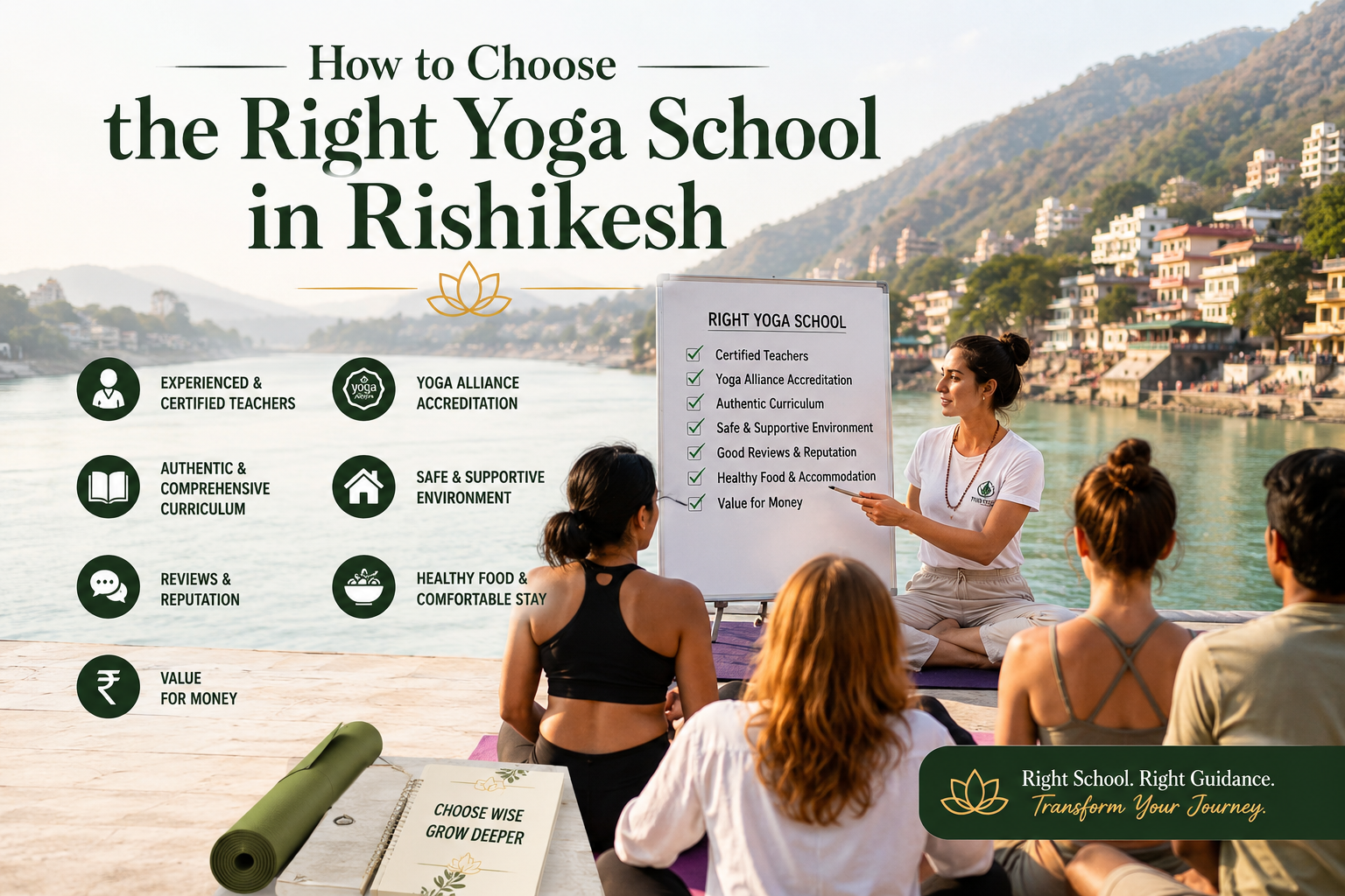 Best Yoga School in Rishikesh – How to Make the Right Choice