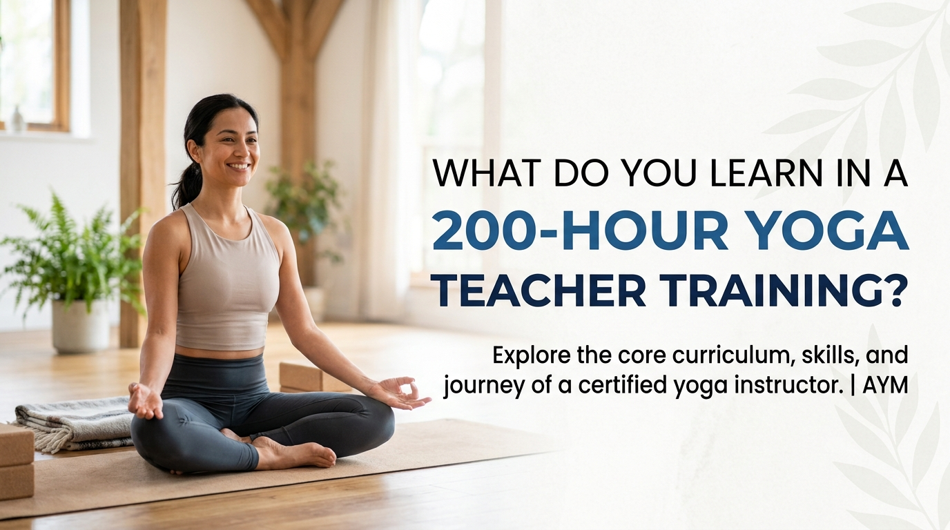 What Do You Learn in a 200-Hour Yoga Teacher Training? | AYM