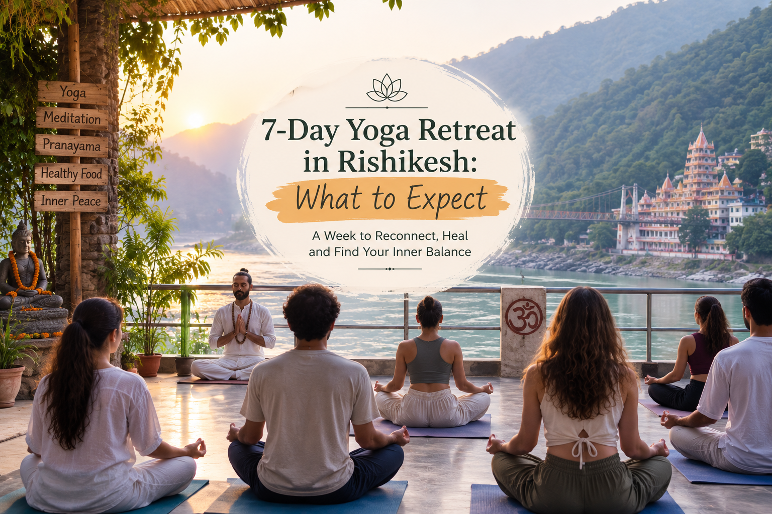 7-Day Yoga Retreat in Rishikesh: What to Expect