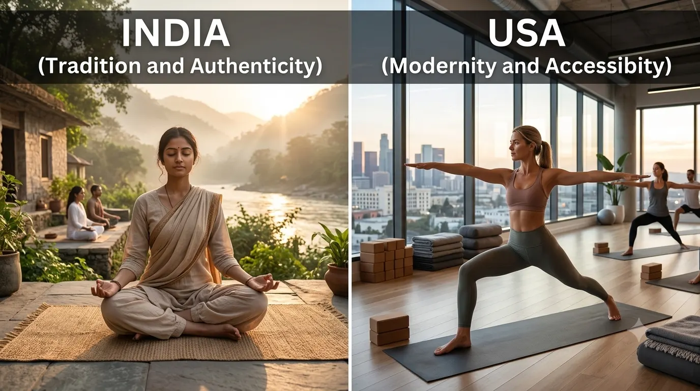 Yoga Teacher Training in India vs USA: Which Is Better?